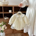 【66-90cm】ロンパース ベビー 可愛い プリンセス - 画像 (6)