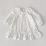 【66-130cm】ロンパースorワンピース 女の子 姉妹服 フリル襟 - 画像 (9)