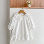 【66-130cm】ロンパースorワンピース 女の子 姉妹服 フリル襟 - 画像 (7)