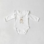 【66-90cm】ロンパース ベビー 韓国風 ウサギ プリント - 画像 (8)
