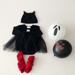 【66-90cm】ロンパース&帽子 ハロウィン ゴースト ベビー服 - 画像 (9)