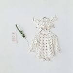 【66-90cm】ロンパース ベビー 可愛い スター柄 - 画像 (10)