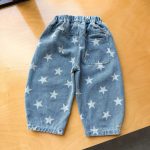 【80-150cm】パンツ キッズ デニム スター柄 - 画像 (7)