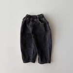 【73-120cm】パンツ キッズ ベーシック デニム やわらか - 画像 (9)
