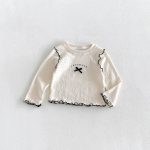 【73-100cm】トップス 女の子 蝶結び 合わせやすい - 画像 (5)