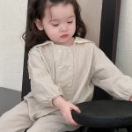 【66-90cm】ロンパース ベビー 韓国風 ストライプ - 画像 (11)
