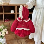 【66-90cm】ロンパース ベビー 帽子付き おしゃれ - 画像 (3)