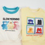 【66-120cm】ロンパースorトレーナー ベビー クマプリント - 画像 (8)