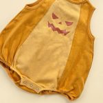 【66-90cm】ロンパース ベビー キュート ノースリーブ かぼちゃ - 画像 (3)