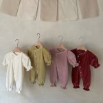 【BABY】ロンパース&帽子 ベビー おしゃれ 韓国風 ナチュラル - 画像 (3)