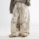 【90-150cm】パンツ 男の子 ボーイズ レオパード柄 ワイドデニム - 画像 (10)