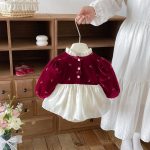 【66-90cm】ロンパース ベビー カラー バリワイン - 画像 (8)