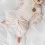 【66-90cm】ロンパース ベビー服 肌に優しい クマ柄リブ - 画像 (6)