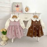 【73-120cm】ワンピースセット 女の子 可愛い フラワー - 画像 (7)