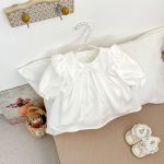 【73-120cm】ワンピース 女の子 リボン付き フリル - 画像 (6)