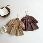 【73-100cm】ワンピース ベビー レトロ プリンセス - 画像 (11)