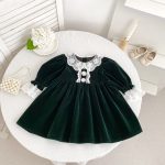 【66-130cm】ロンパースorワンピース 女の子 姉妹服 レース プリンセス - 画像 (4)