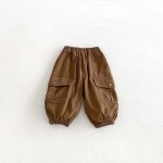 【73-100cm】パンツ ベビー ポケット付き 合わせやすい - 画像 (10)