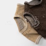 【80-130cm】ベスト キッズ レトロ シンプル ナチュラル - 画像 (12)