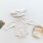 【66-90cm】ロンパース ベビー 可愛い スター柄 - 画像 (9)
