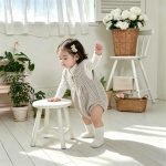 【66-100cm】ロンパースorワンピース ベビー ノースリーブ チェック - 画像 (9)