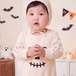 【66-90cm】ロンパース ベビー スカル プリント - 画像 (12)