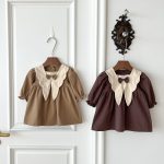 【73-100cm】ワンピース ベビー レトロ プリンセス - 画像 (3)