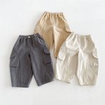 【80-130cm】パンツ 男の子 パステルカラー ルーズ - 画像 (9)