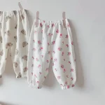 【73-120cm】パンツ ベビー 熊or笑顔柄 虫除け - 画像 (21)