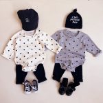 【66-90cm】ロンパース ベビー 柔らかい ドット - 画像 (11)