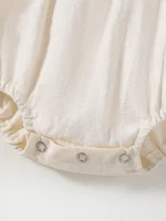 【66-90cm】ロンパース ベビー フリル 刺繍 - 画像 (11)