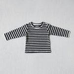 【73-100cm】Tシャツ ボーダー ニット クルーネック 男女兼用 ベビー キッズ - 画像 (19)