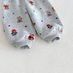 【80-130cm】セットアップ  男の子 熊プリント カートゥーン - 画像 (28)