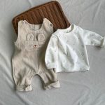 【66-100cm】Tシャツ&サロペット ベビー コーデュロイ 2点セット - 画像 (10)