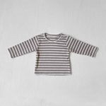 【73-100cm】Tシャツ ボーダー ニット クルーネック 男女兼用 ベビー キッズ - 画像 (20)