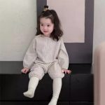 【66-100cm】ロンパース ベビー 長袖 女の子 ボディスーツ - 画像 (2)