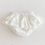 【66-100cm】キュロット ベビー チェック柄 レースフリル - 画像 (11)