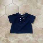 【80-130cm】半袖Ｔシャツ 女の子 折り襟 無地 シンプル - 画像 (5)