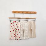 【73-110cm】レギンス リボン付き イチゴ 女の子 パンツ - 画像 (10)