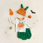 【73-100cm】セットアップ ベビー キュート ハロウィン - 画像 (5)