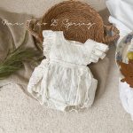 【66-90cm】ロンパースorトップス ベビー フリル ファッション - 画像 (6)