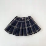 【73-110cm】スカートorボトムス ベビー チェック カジュアル - 画像 (8)