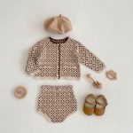 【66-90cm】カーディガンorパンツ ベビー ヒョウ柄 オシャレ - 画像 (3)