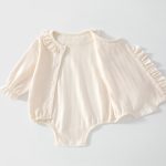 【66-90cm】ロンパース ベビー 柔らか チェリー - 画像 (7)