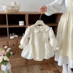【66-90cm】ロンパース ベビー プリンセス リボン - 画像 (7)