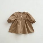 【73-100cm】ワンピース ベビー レトロ プリンセス - 画像 (9)