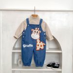 【73-110cm】サロペット ベビー デニム 通園・お出かけに - 画像 (4)