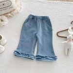 【73-100cm】パンツ ベビー ストレッチ デニム - 画像 (2)