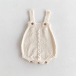 【66-100cm】サロペットパンツ ベビー ニット 無地 - 画像 (18)