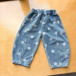【80-150cm】パンツ キッズ デニム スター柄 - 画像 (9)